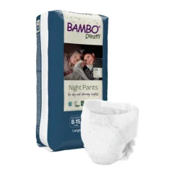 Bambo Dreamy Fraldas Noturnas (35-50 kg) 8-15Anos 10 Unidades