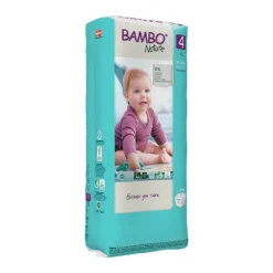 Bambo Nature Fraldas 4 (7-14 kg) 48 Unidades