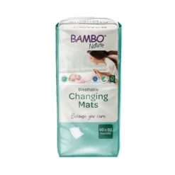 Bambo Nature Protetor Muda Fralda (60x60cm) 10 Unidades