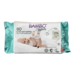 Bambo Nature Toalhitas Humedecidas 80 Unidades