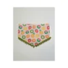 Bandana de nó Frutas com Pom Pom Verde XS