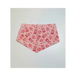Bandana de nó Rosa "I Chews You" S