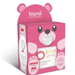 Barral MotherProtect Creme Gordo Óleo Amêndoa 200ml + Oferta Chupet Nuk Mommy Feel