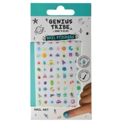 Beter Genius Tribe Autocolantes Unhas | 120 Desenhos | Fácil Aplicação e Remoção