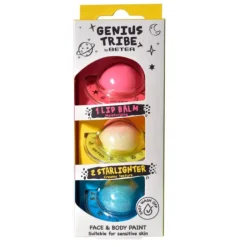 Beter Genius Tribe Pack Bálsamo Labial e 2 Iluminadores | Acabamento Iridescente