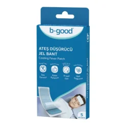 B-Good Penso para Febre 5 Unid. | Alívio sem Medicamentos | Gel Refrescante