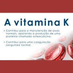 BioActivo Cálcio+D3+K1+K2 60 comprimidos | Suplemento Ossos e Músculos Saudáveis