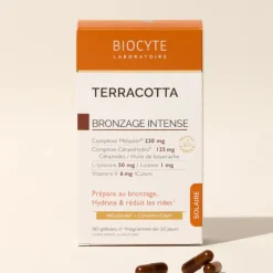 Biocyte Terracotta Bronzage Intense 60 Cápsulas | Bronzeado Profundo e Proteção da Pele