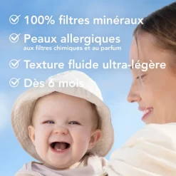 Bioderma Photoderm Mineral Fluido Bebés +6M e Grávidas FPS50+ 75g