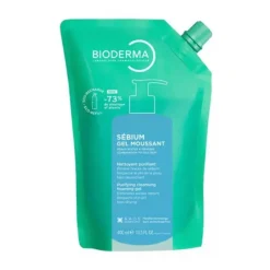 Bioderma Sébium Gel Moussant Refil 400ml | Pele Oleosa | Purificante e Matificante