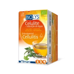 Biolys Celulite 24 Saquetas | Chá Verde e Chá de Java - Drenagem e Queima de Gorduras