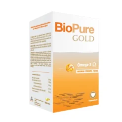 BioPure Gold 30 Cápsulas | Saúde Ómega-3 Premium