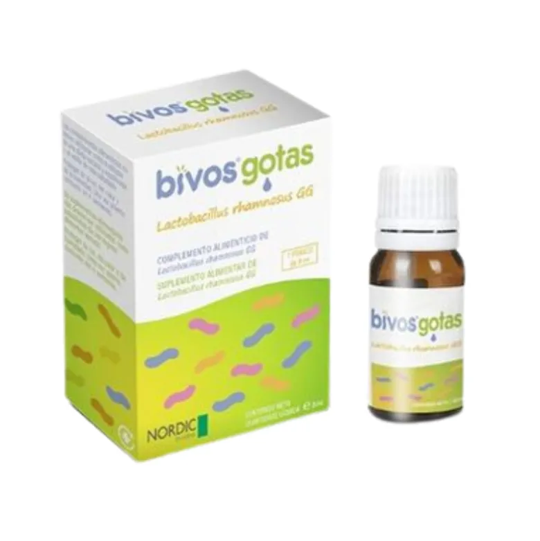 Bivos Gotas 8ml | Probiótico Infantil para Gastroenterite e Antibióticos