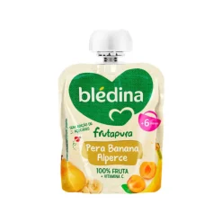 Blédina Frutapura Saqueta Pera, Banana e Alperce +6M 85g