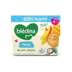 Blédina Manga com Leite Côco Tacinhas +6M 4x95g