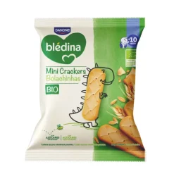 Blédina Mini Crackers Bio | Bolachas para Bebé 10M+ | 100% Biológicas | 30g