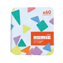 Braintoys Nomic Clacki Mini 60 Peças | Construção Magnética Portátil