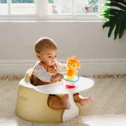 Bumbo Roca com Ventosa Gwen a Girafa 3m+ | Estimulação Sensorial | Livre de BPA