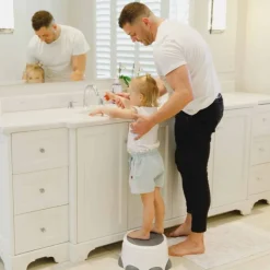 Bumbo StepN'Potty Bacio 3 em 1 Taupe +18m | Bacio, Redutor e Step | Desfralde Completo