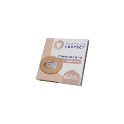 Capteur Protect Cover Dexcom G6 Bege Pack 6 | Adesivo Sensor
