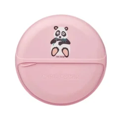 Carl Oscar N'ice Kids Bento Disco Lancheira Panda Pink