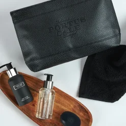 Castelbel Portus Cale Black Edition Kit Viagem – Gel, Loção, Sabonete e Toalha | Castelbel