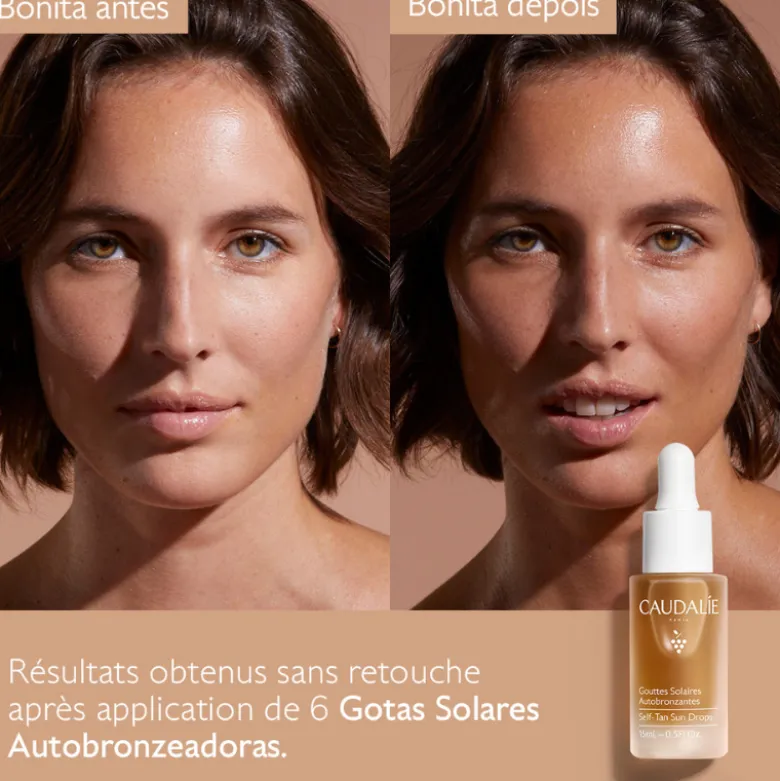Caudalie Self-Tan Sun Drops Gotas 15ml