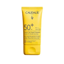 Caudalie Vinosun Creme Solar FPS50+ Rosto 50ml | Proteção Muito Elevada UVA/UVB