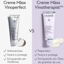Caudalie Vinotherapist Creme Mãos e Unhas 75ml | Nutrição & Reparação