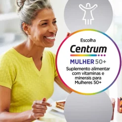 Centrum Mulher 50+ 90 Comprimidos | Suplemento para Mulheres +50 Anos