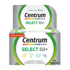 Centrum Select 50+ 90 Comprimidos | Suplemento para Vitalidade e Saúde a partir dos 50