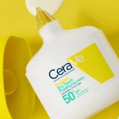 Cerave Fluido Protetor Invisível Oil Control SPF50+ 50ml | Protetor Solar Rosto - Pele normal a oleosa