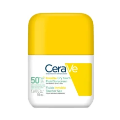 Cerave Fluido Protetor Invisível Oil Control SPF50+ 50ml | Protetor Solar Rosto - Pele normal a oleosa