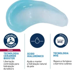 CeraVe HA Water Gel Hidratante 48ml | Hidratação 72h + Ácido Hialurónico