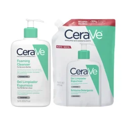 Cerave Pack Gel Espuma de Limpeza 473ml + Refil 473ml | Pele Normal a Oleosa