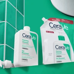 Cerave Pack Gel Espuma de Limpeza 473ml + Refil 473ml | Pele Normal a Oleosa
