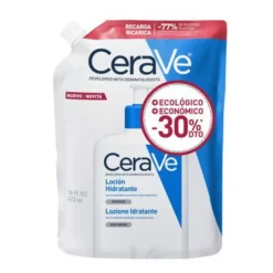 CeraVe Recarga Loção Hidratante 473ml -30% | 24h Hidratação Toda a Família +2Meses | Pele Seca a Muito Seca