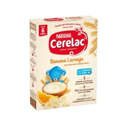 Cerelac Papa Láctea Banana Laranja +6M 250g