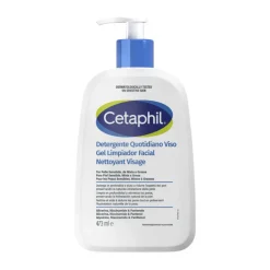 Cetaphil Gel de Limpeza Facial 473ml | Para Pele Sensível, Mista a Oleosa | Remove 94% Poluição