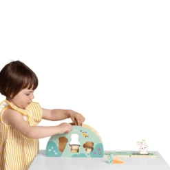 Chicco A Toca dos Coelhinhos 2+ Anos | Brinquedo Educativo Madeira