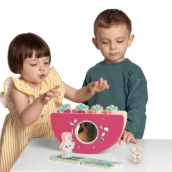Chicco A Toca dos Coelhinhos 2+ Anos | Brinquedo Educativo Madeira