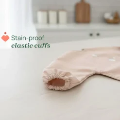 Chicco Babete com Mangas Impermeável Stay-Dry 6M+ Cinza | Proteção Total