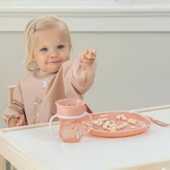 Chicco Babete com Mangas Impermeável Stay-Dry 6M+ Rosa | Proteção Total
