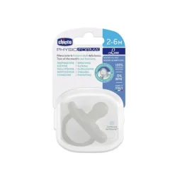 Chicco Chupeta PhysioForma Luxe Silicone Cinza 2-6M