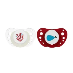 Chicco Chupetas Physio Air Silicone Alga/Peixe 16-36M
