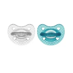 Chicco Chupetas PhysioForma Luxe Silicone Transparente/Azul 16-36M