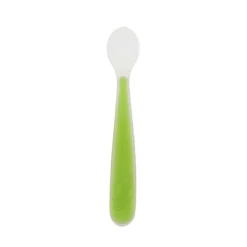 Chicco Colher de Silicone Verde 6M+