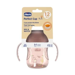 Chicco Copo Refeição 360 Rosa 12M+ 200ml