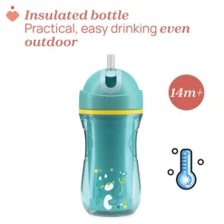 Chicco Copo Térmico Azul 14M+ 266ml