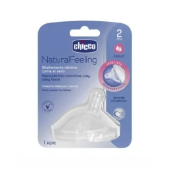 Chicco NaturalFeeling Tetina Fluxo Médio +2M
